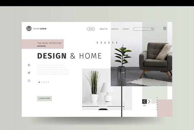 Wix homepage design service for professional business websites